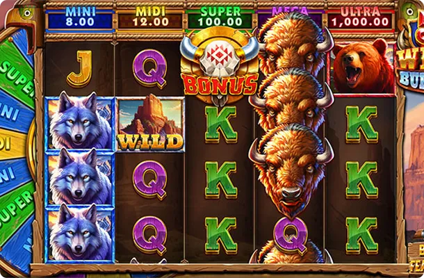 5 Wild Buffalo Slot 2